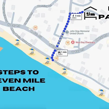 Suite 2, Blue Pavilion - Steps To Beach - Car, Value, Service